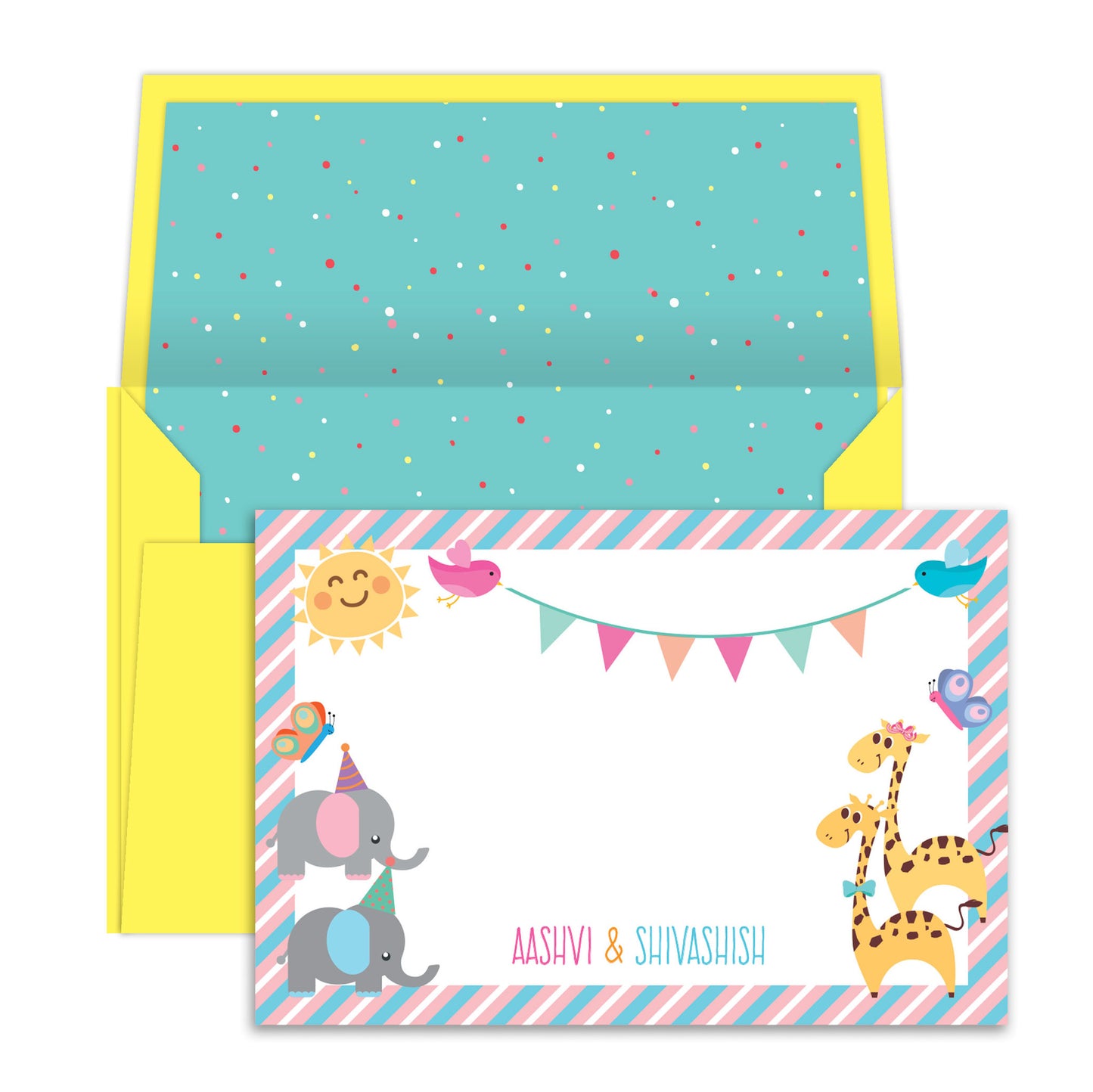 Cute Animals Notecards