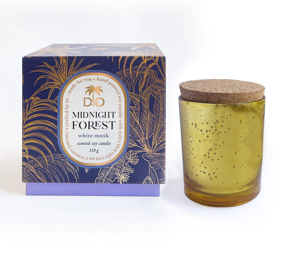 
                
                    Load image into Gallery viewer, Midnight Forest Scented Soy Candle
                
            