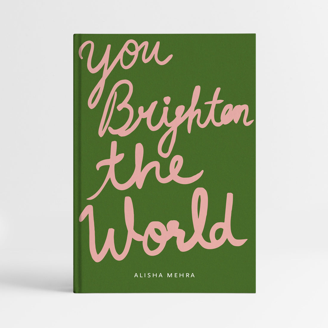 Brighten The World Personalised Hardcover Journal | Illustrated A5 ...