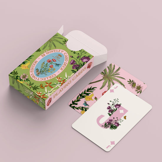 Floral Safari Playing Cards