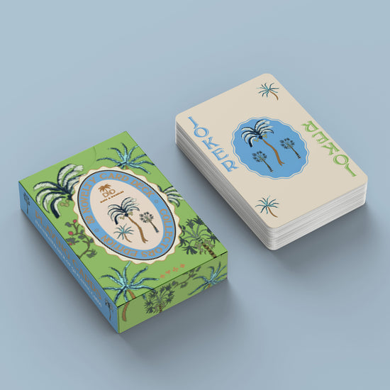 Load image into Gallery viewer, Sol y Palmas Playing Cards
