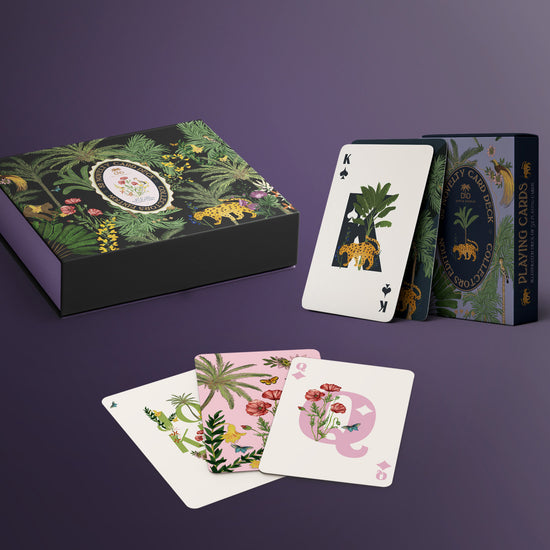 Floral Safari Playing Cards