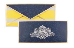 Parakeet in Yellow & Blue Gift Envelope Customised