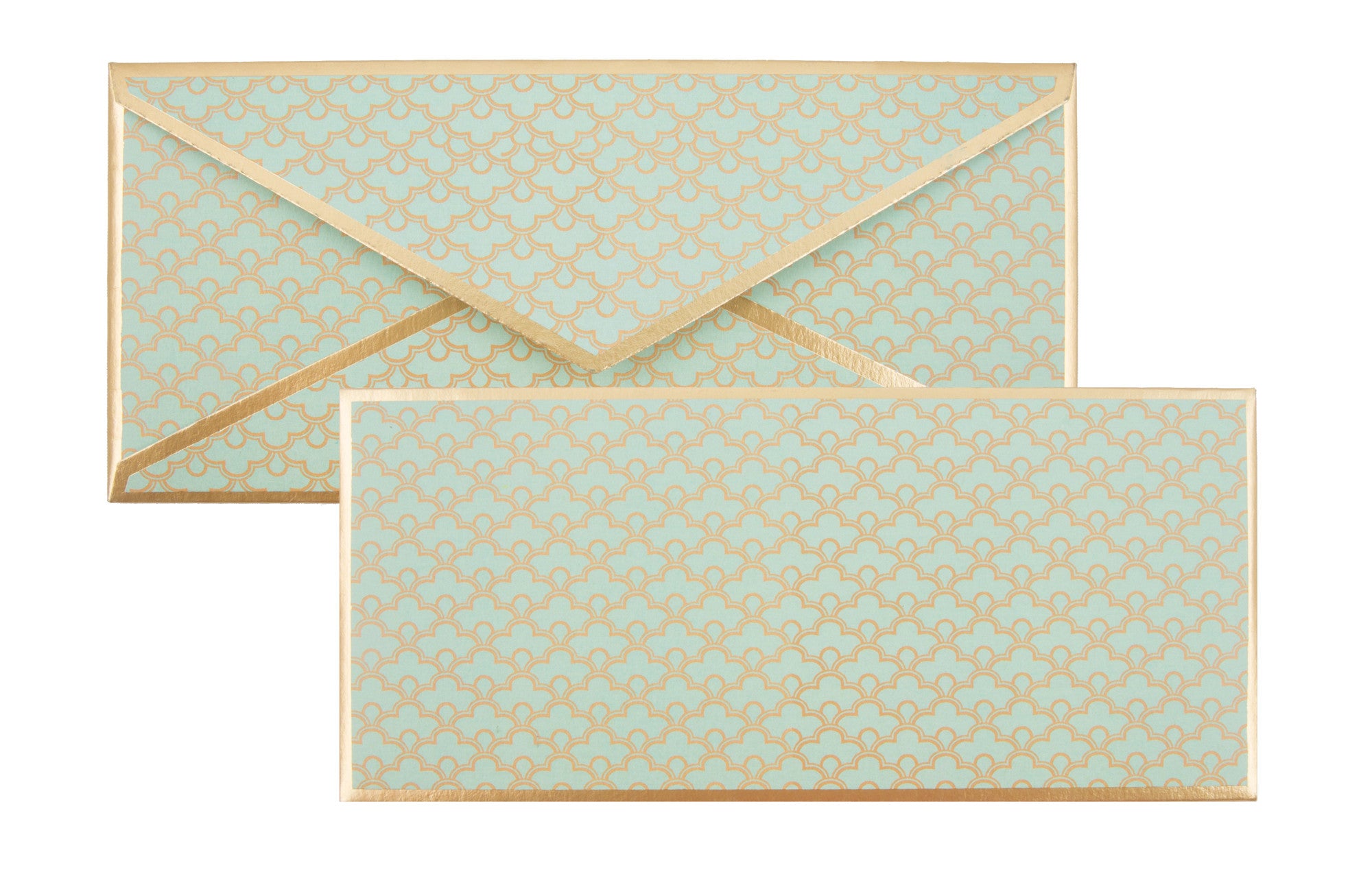 Green Geometric Envelope | Dots and Doodles – Dots and Doodles Design