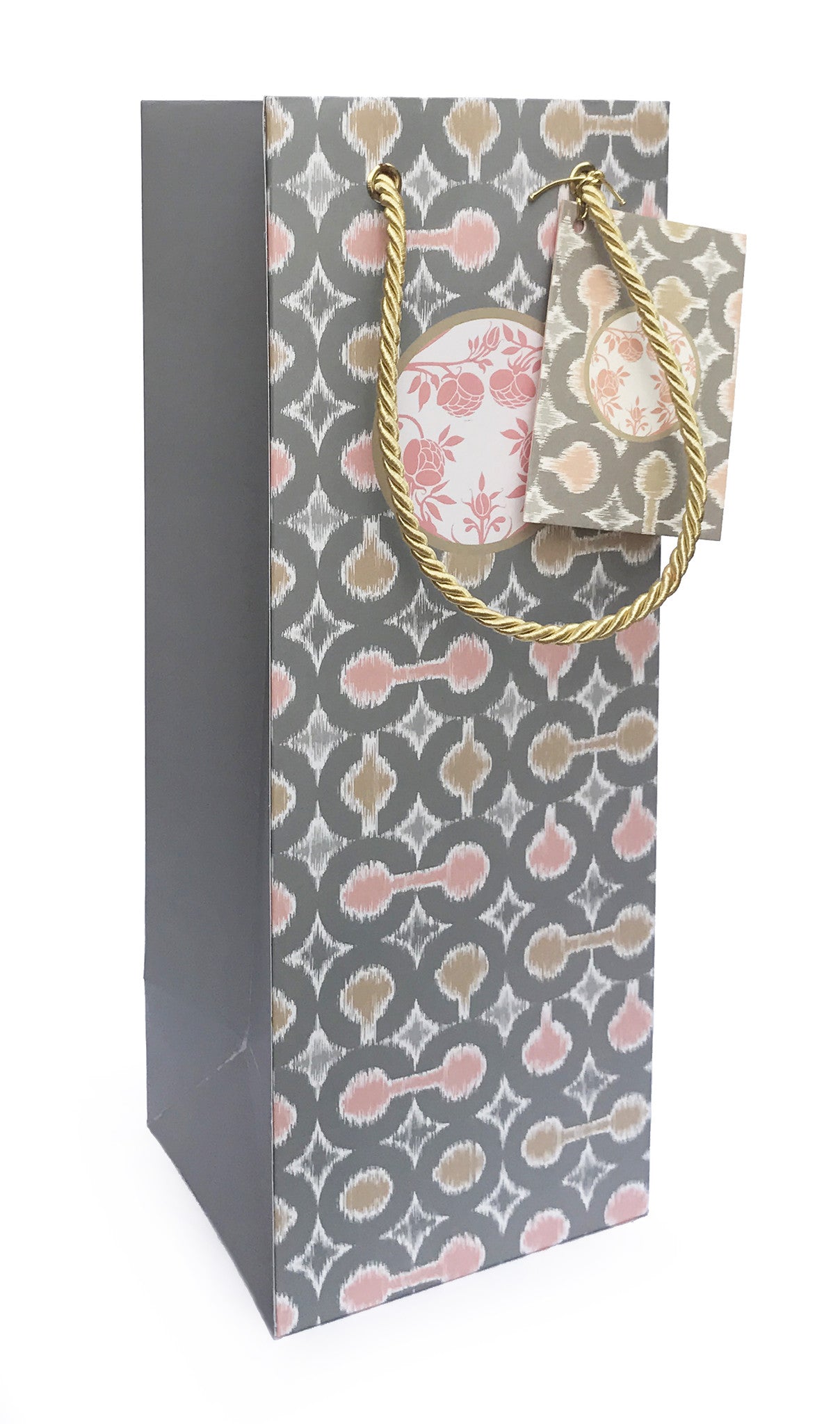 Load image into Gallery viewer, Ikat Wine Bag
