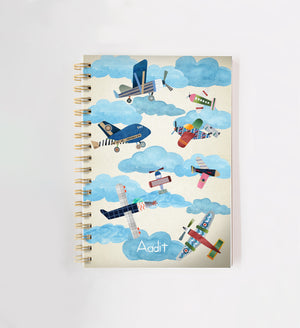 Airplane Personalised Doodle Book
