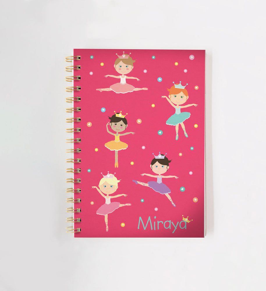 Ballerina Personalised Doodle Book