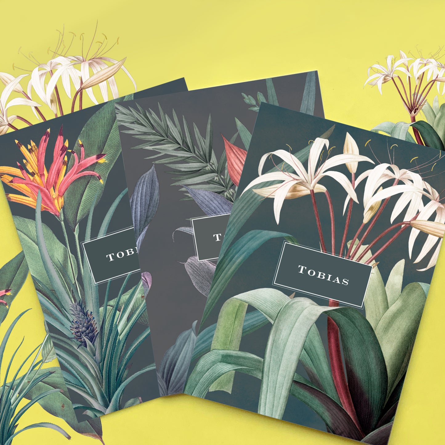 Botanical Garden Personalised Folder