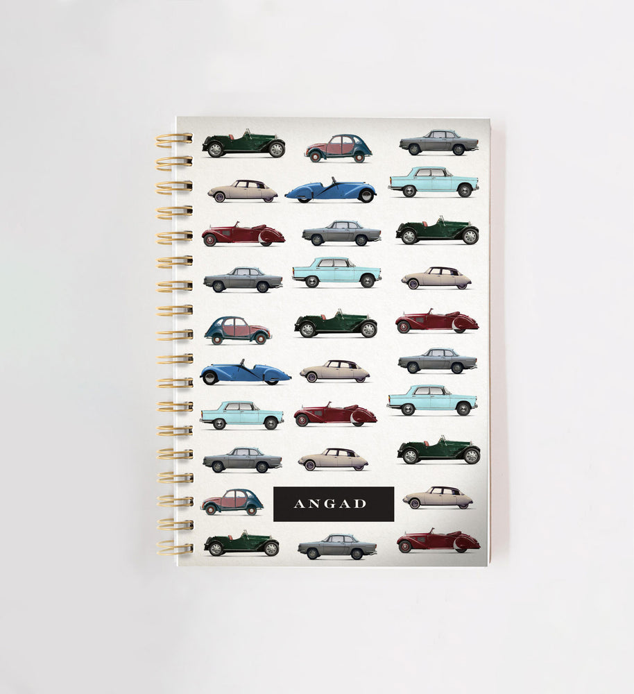 
                
                    Load image into Gallery viewer, Vintage Car Personalised Doodle Book
                
            