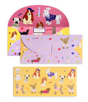 Puppy Love 10 Gift Envelopes