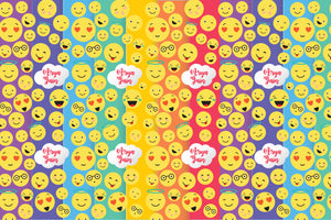 
                
                    Load image into Gallery viewer, Emoji Customized 100 Wrapping Sheets
                
            