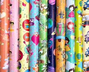 
                
                    Load image into Gallery viewer, Assorted Wrapping Paper Roll
                
            
