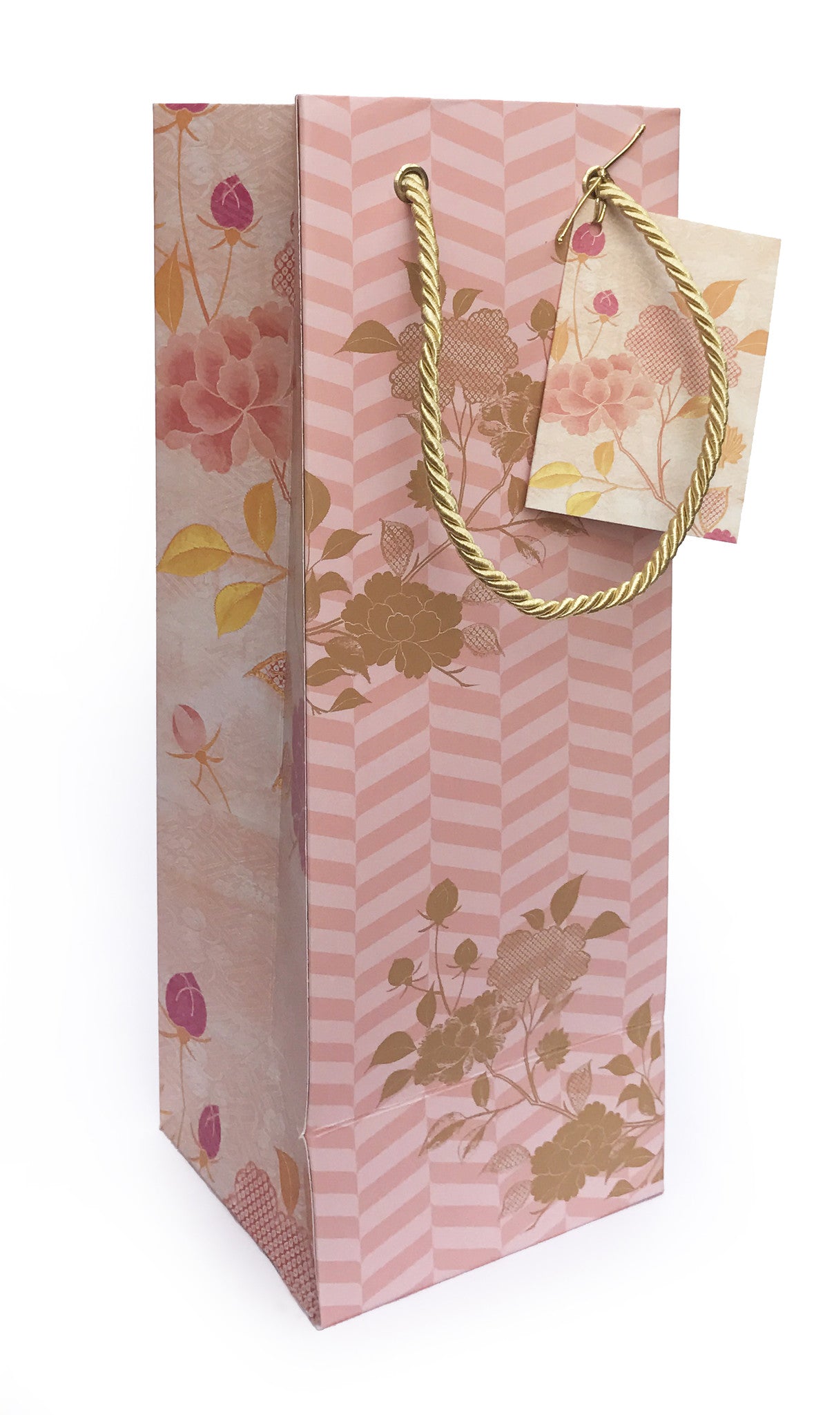 Load image into Gallery viewer, Oriental Pink Wine Bag
