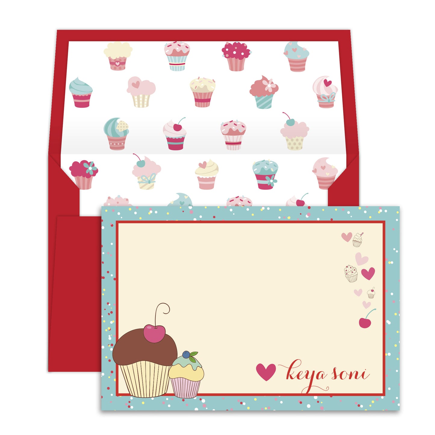 Delicious Cupcake Notecards