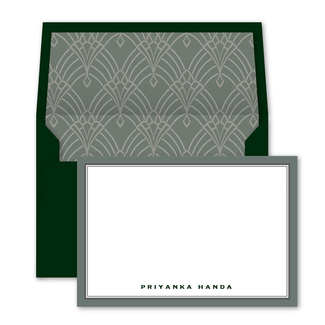 Emerald Notecards