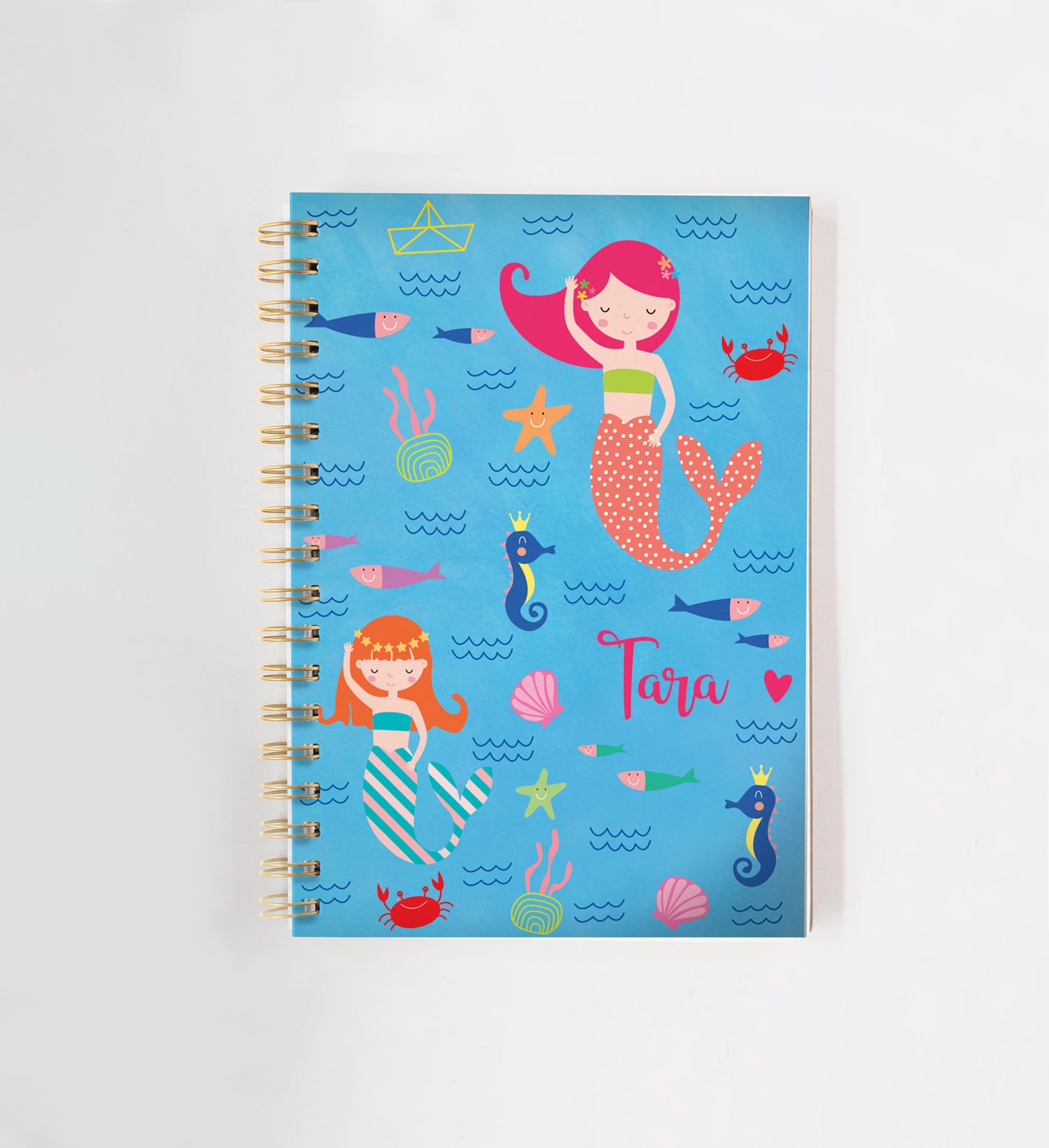 Mermaid Personalised Doodle Book