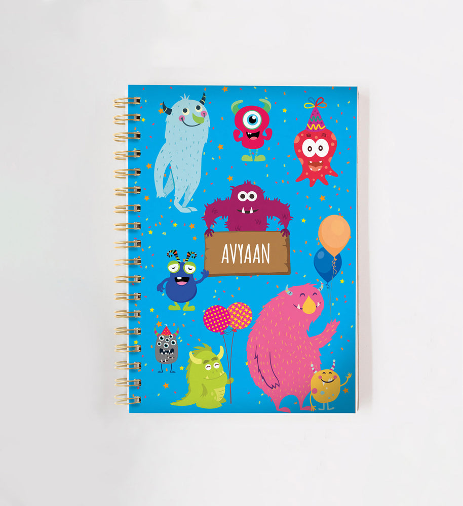 Monster Personalised Doodle Book