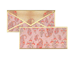 Old Rose Gift Envelope Customised