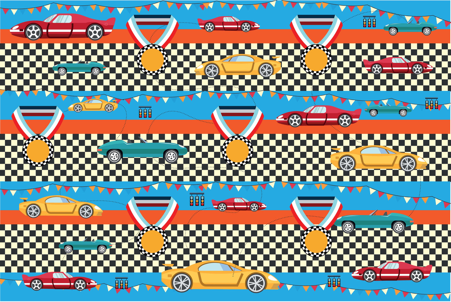 Racecar Wrapping Sheets