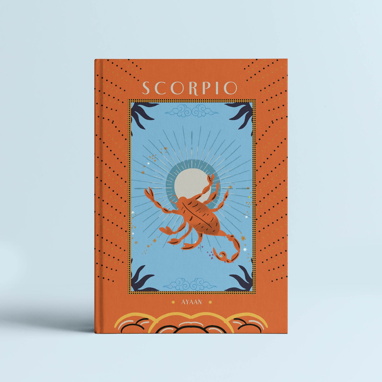 personalised scorpio zodiac journal