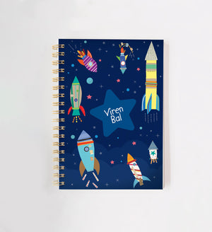 Outer Space Personalised Doodle Book