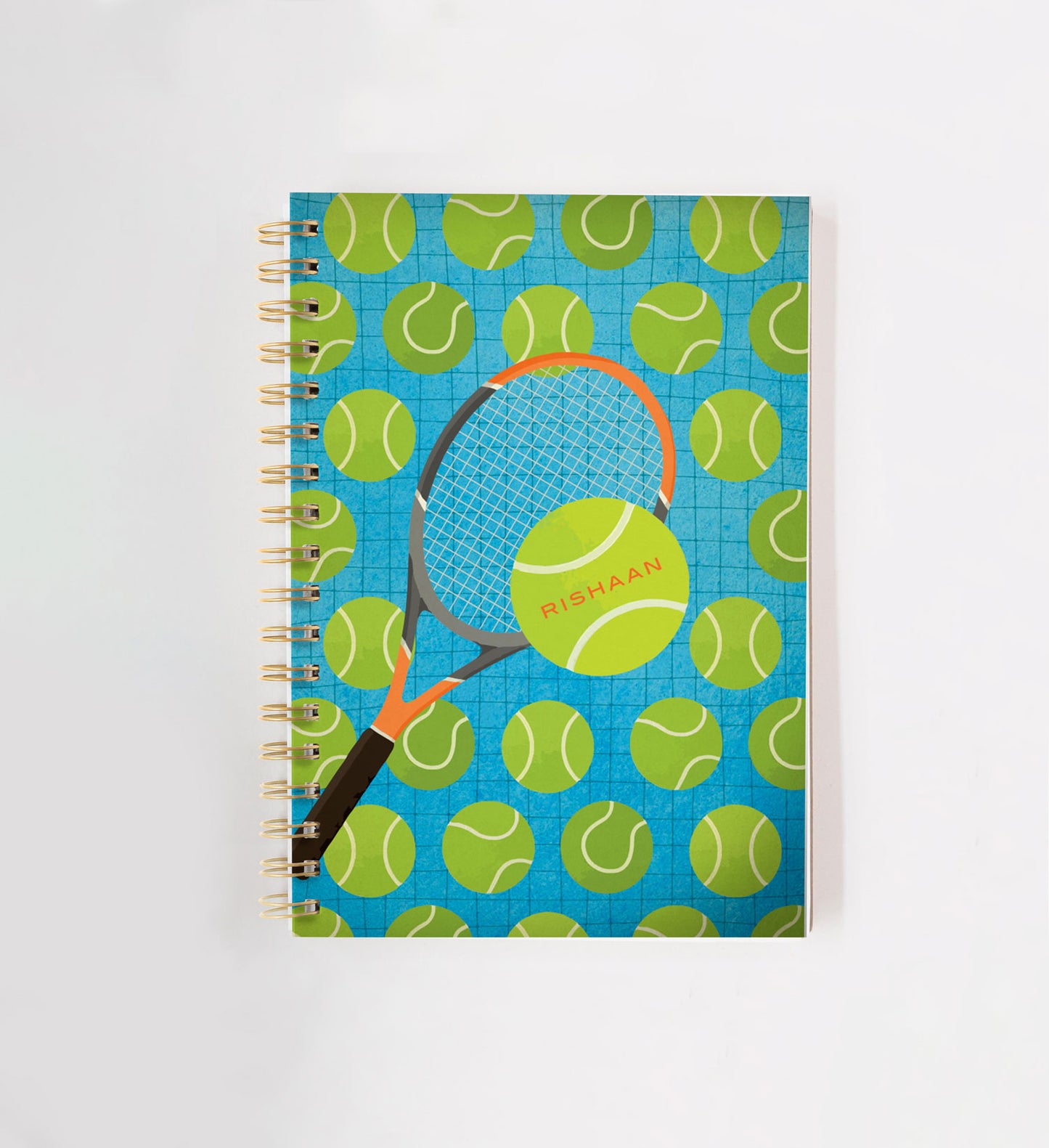 Load image into Gallery viewer, Tennis Personalised Doodle Book
