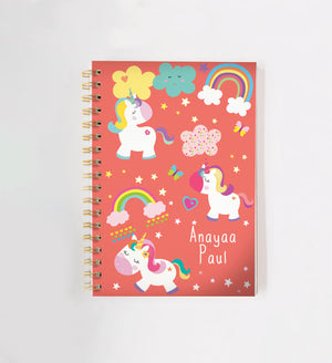 
                
                    Load image into Gallery viewer, Unicorn Personalised Doodle Book
                
            