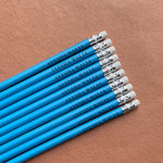 Personalised Blue Pencils