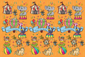 Carnival Customized 100 Wrapping Sheets