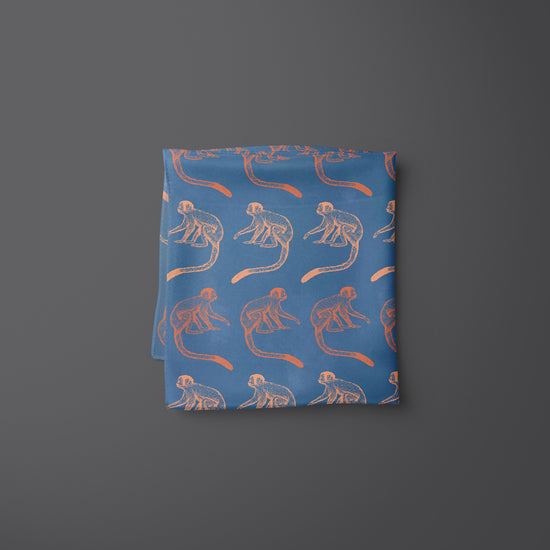 Load image into Gallery viewer, Lemur Pocket Square
