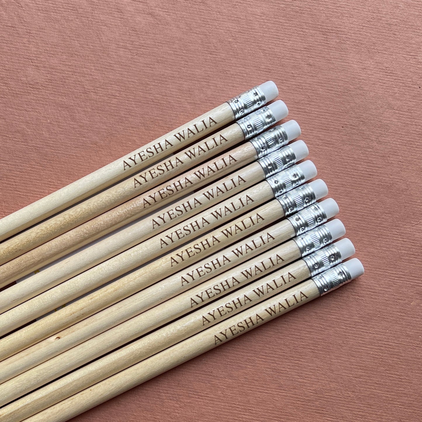 Load image into Gallery viewer, Personalised oak pencil
