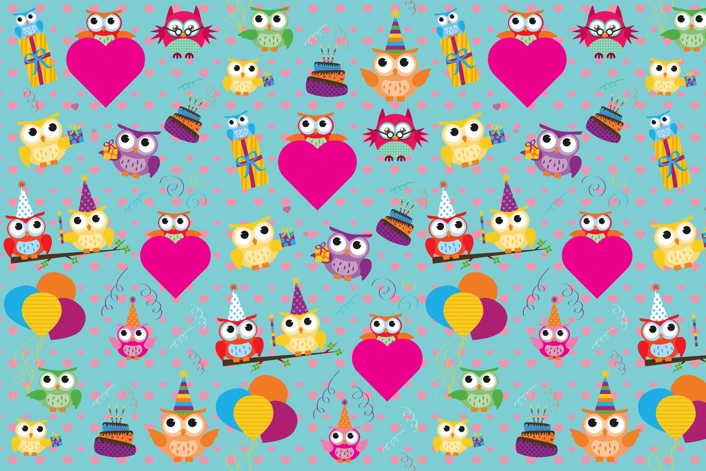 Load image into Gallery viewer, Owls Customized 100 Wrapping Sheets

