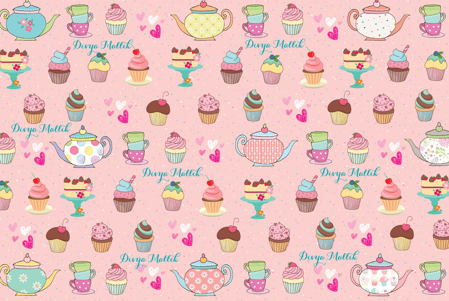 Load image into Gallery viewer, Cupcake Customized 100 Wrapping Sheets
